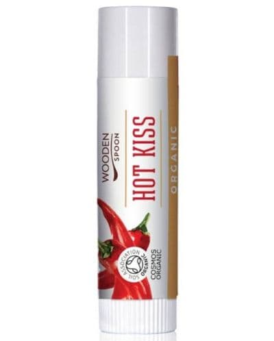 Wooden Spoon Балсам за устни Hot Kiss, 4.3 мл