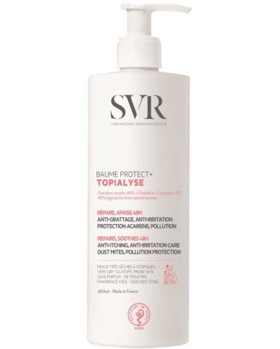 SVR Topialyse Интензивен балсам за лице и тяло Baume Protect+, 400 мл