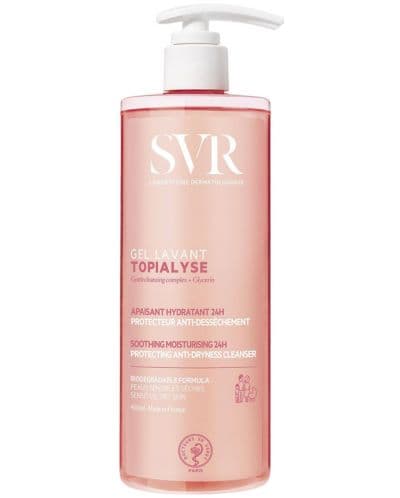 SVR Topialyse Измивен гел за лице и тяло, 400 мл