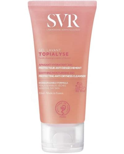 SVR Topialyse Измивен гел за лице и тяло, 55 мл