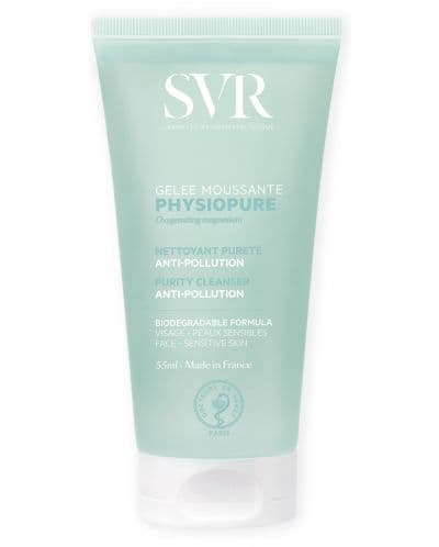 SVR Physiopure Измиващ гел за лице, 55 мл