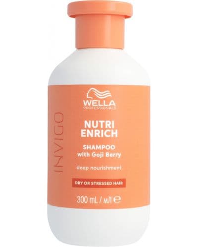 Wella Professionals Invigo Nutri-Enrich Шампоан за увредена коса, 300 мл