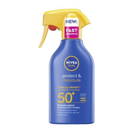 Nivea Sun Protect&moist Trigger спрей SPF50 270 мл