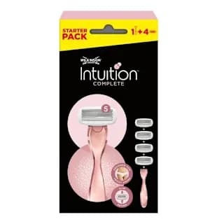 Wilkinson Sword Система за бръснене Intuition Complete + 4 ножчета