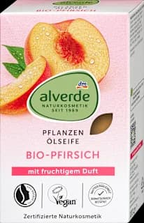 alverde Растителен сапун с био праскова, 100 г
