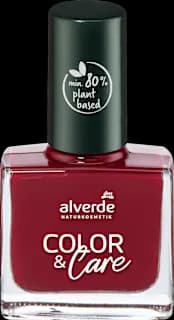 alverde Лак за нокти Color & Care, № 200 Red Wine, 10 мл