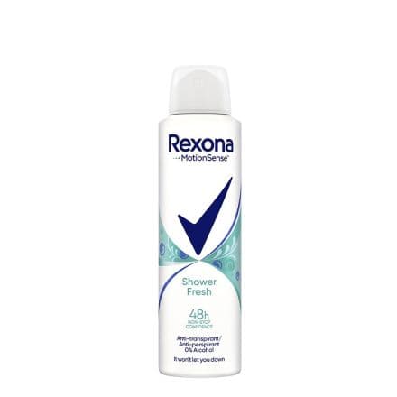 Rexona Shower Fresh Дамски дезодорант спрей, 150 мл