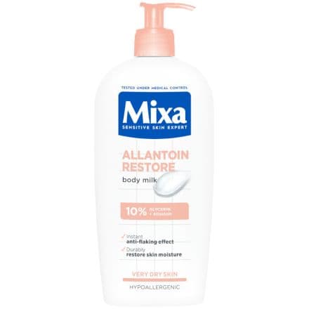 Mixa Allantoin Restore Мляко за тяло за много суха кожа, 400 мл