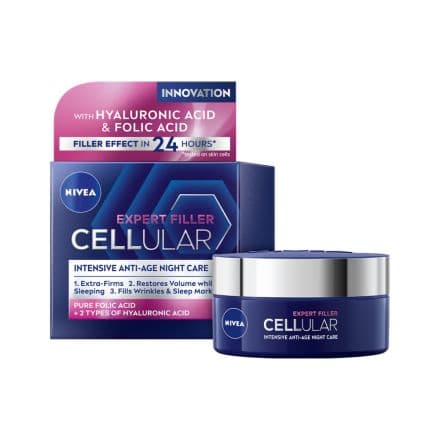 Nivea Cellular Expert Filler Нощен крем, 50 мл