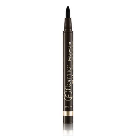 Flormar Молив за вежди автоматичен кафяв deep dark