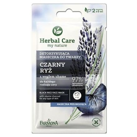 Farmona Herbal Care Маска за лице Black Rice, 2 × 5 мл