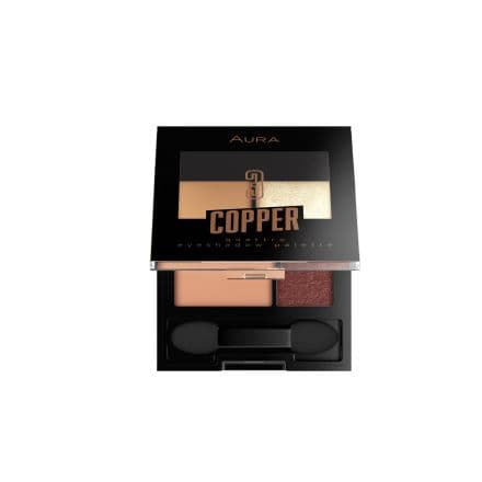 Aura Eyeshashdow Palete Copper Палитра сенки за очи 03
