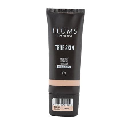 Llums True Skin Фон дьо тен тубичка Toffee, 30 мл
