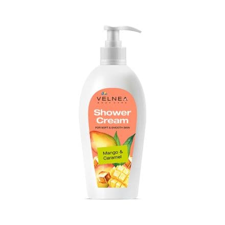 Velnea Mango&caramel Кремообразен душ гел, 400 мл