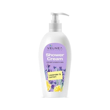Velnea Lavender&lemon Кремообразен душ гел, 400 мл