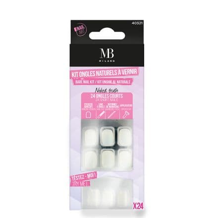 ABC MB Milano Комплект изкуствени нокти - къси