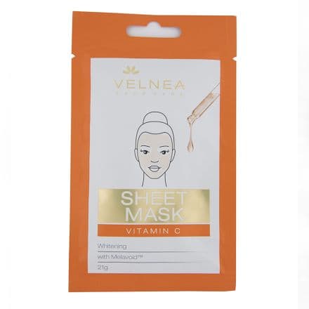 Velnea Sheet Mask Маска за лице витамин C, 21 г