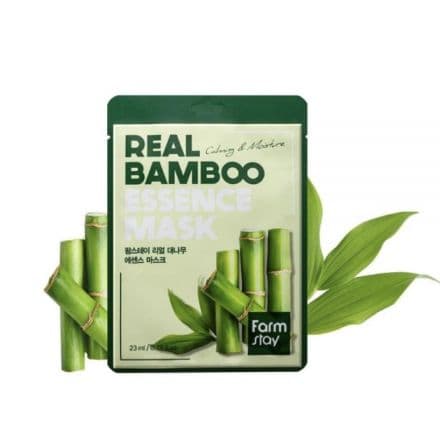 FarmStay Real Bamboo Essence Mask Маска за лице с бамбук