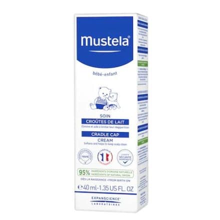 Mustela Крем против крусти за бебета и деца, 40 мл