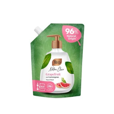 TEO Nature Elixir Течен сапун Грейпфрут пълнител, 500 мл