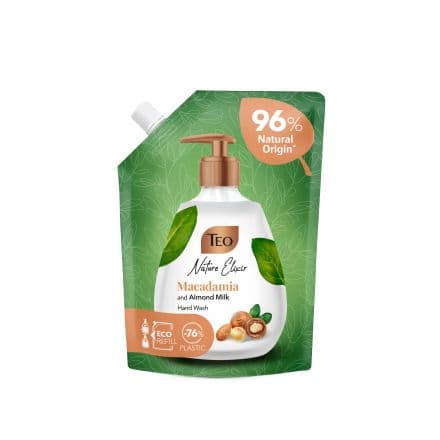 TEO Nature Elixir Течен сапун Макадамия пълнител, 500 мл