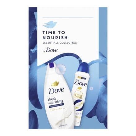 Dove Original Комплект Део-спрей, 150 мл + Душ гел, 250 мл