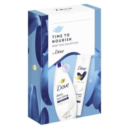 Dove Original Комплект Мляко за тяло, 250 мл + Душ гел, 250 мл