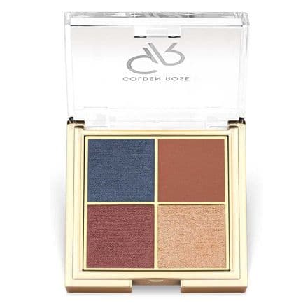 Golden Rose Quattro 03 Blue Charm Палитра сенки за очи, 4 × 2,2 г