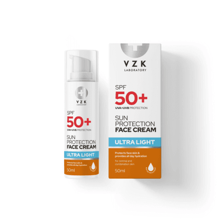 VZK Sun Ultra Light Крем за лице SPF 50, 50 мл