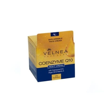 Velnea Q10 Нощен крем против бръчки, 50 мл