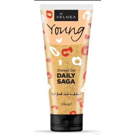 Velnea Young Daily Saga Душ гел, 200 мл