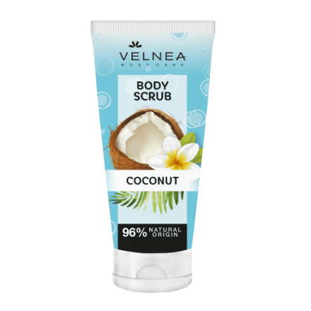 Velnea Coconut Скраб за тяло Кокос, 150 мл