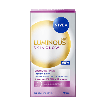 Nivea Luminous Skin Glow Пилинг с киселини, 100 мл