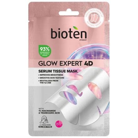 Bioten Glow Expert 4D Лист маска