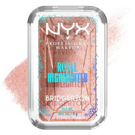 NYX Professional Makeup Bridgerton Royal Iridescent Peach Хайлайтър 01