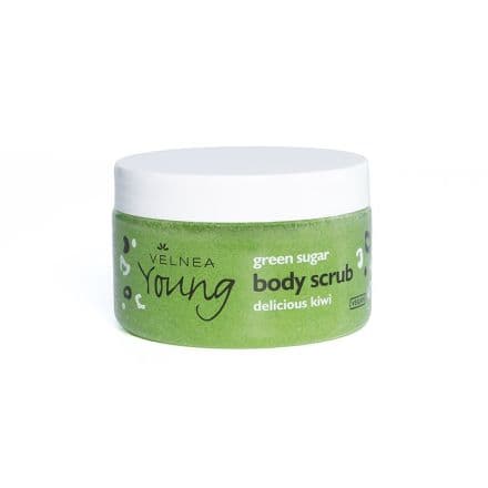 Velnea Young Green Sugar Скраб за тяло, 250 мл