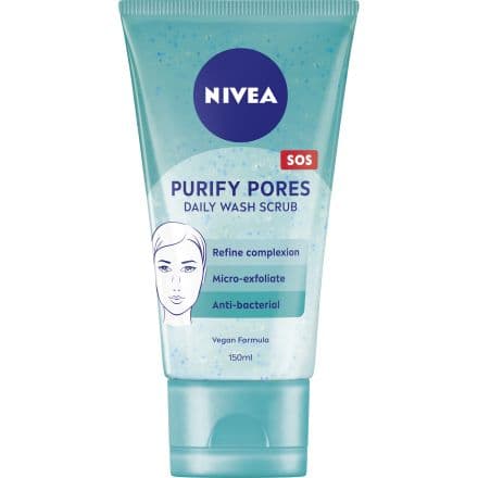 Nivea Purify Pores Дълбоко почистващ гел,150 мл