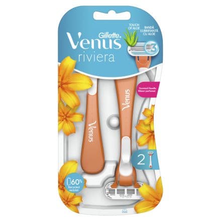 Gillette Venus Riviera, самобръсначка, 2 бр.