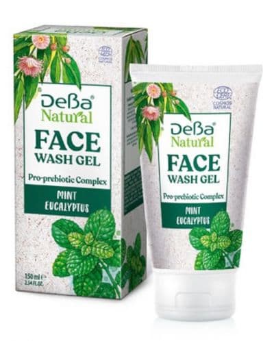 Deba Измивен гел за лице 98% натурални съставки DeBa Natural 150 мл