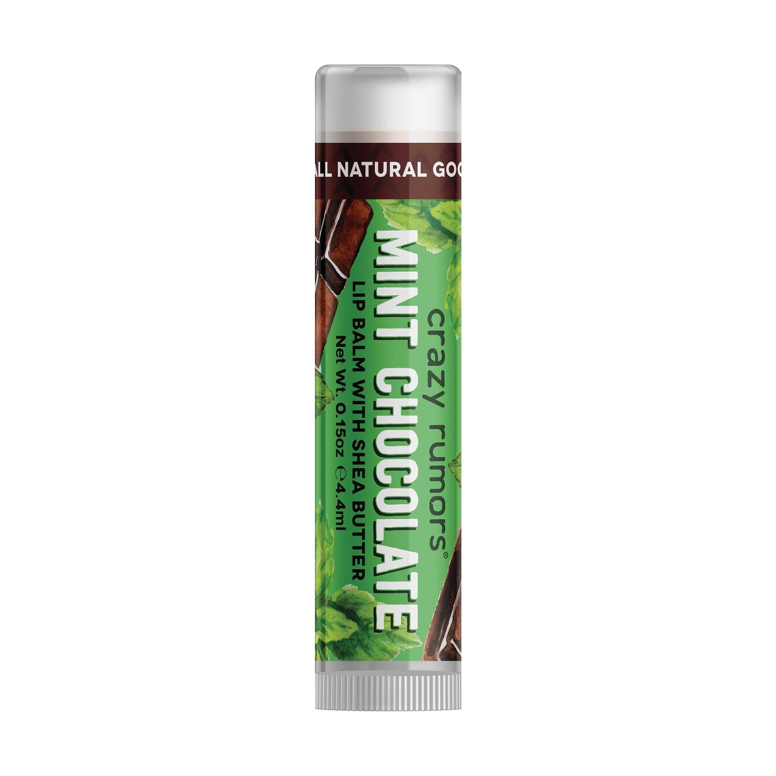 Crazy Rumors Балсам за устни с мента и шоколад „Mint Chocolate”