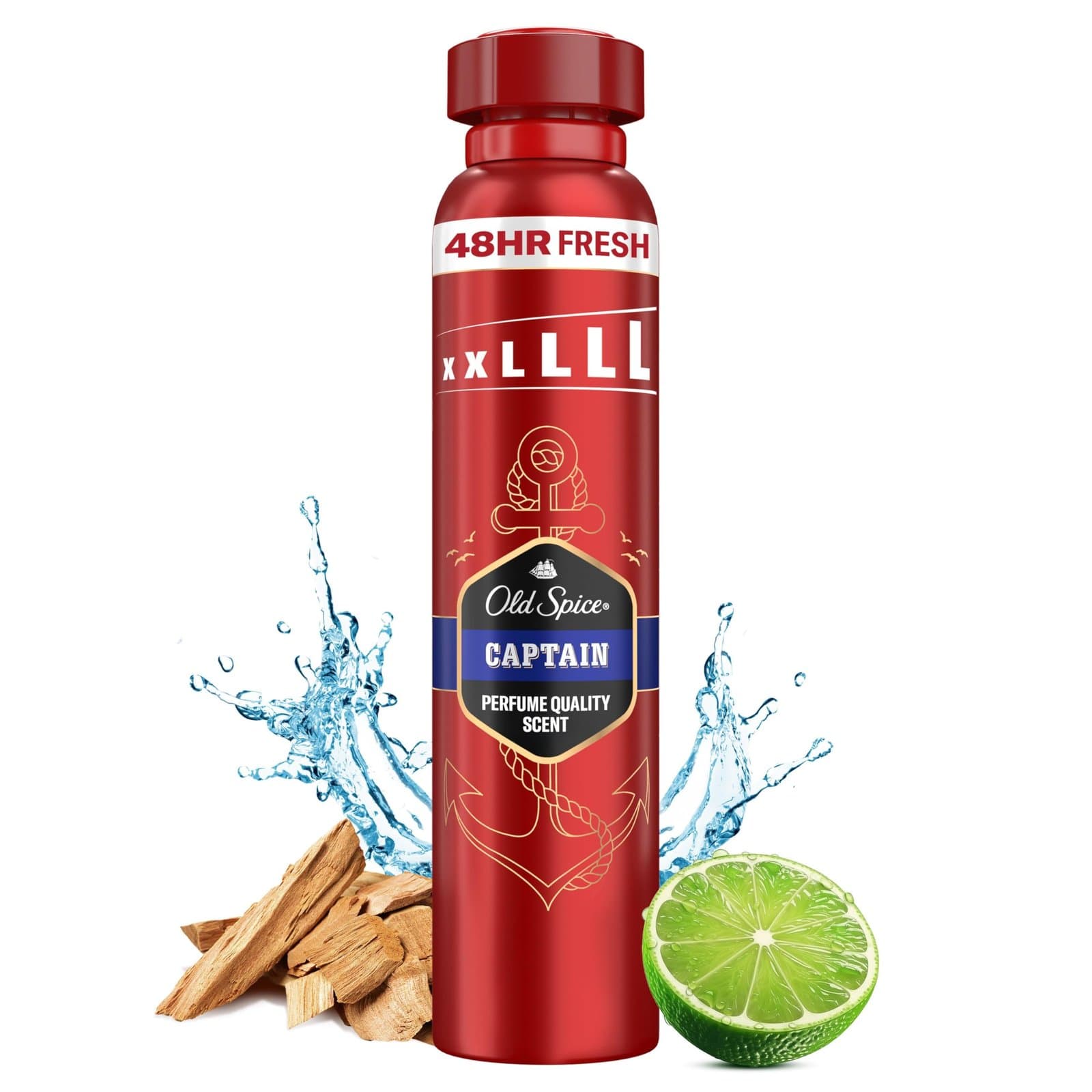 Old Spice Capitain спрей, дезодорант, 250 мл