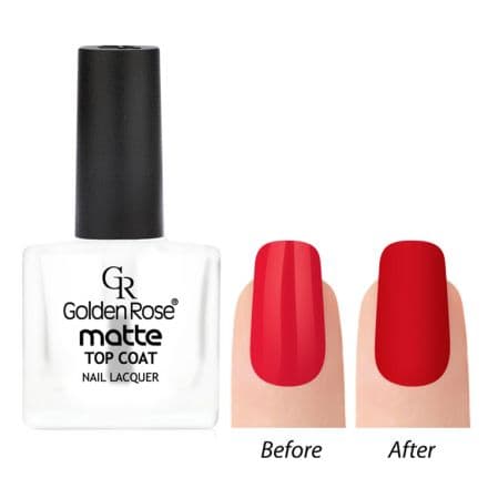 Golden Rose Matte матиращ топ лак
