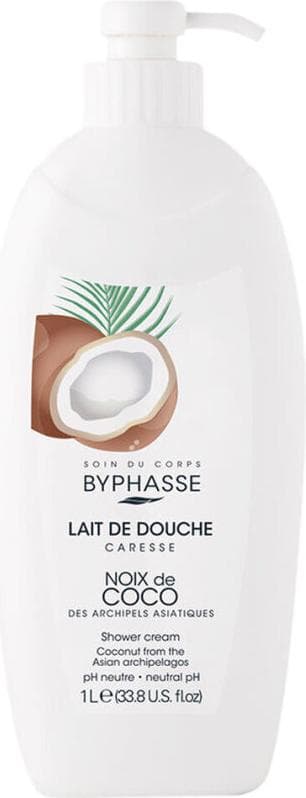 Byphasse Душ крем за тяло Coconut 1 л