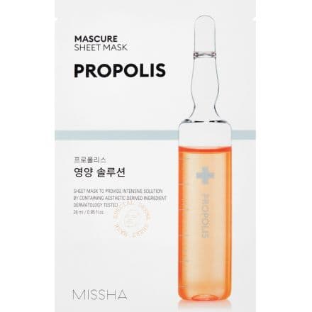 Missha Mascure Nutrition Solution Sheet Mask Propolis