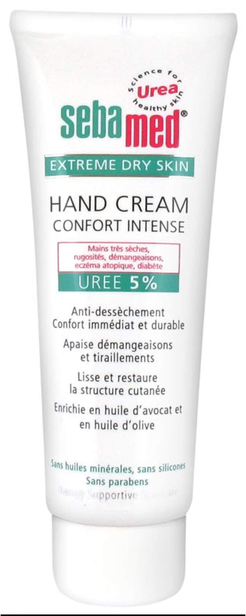 Sebamed Облекчаващ, крем за ръце, с 5% урея, 75 мл