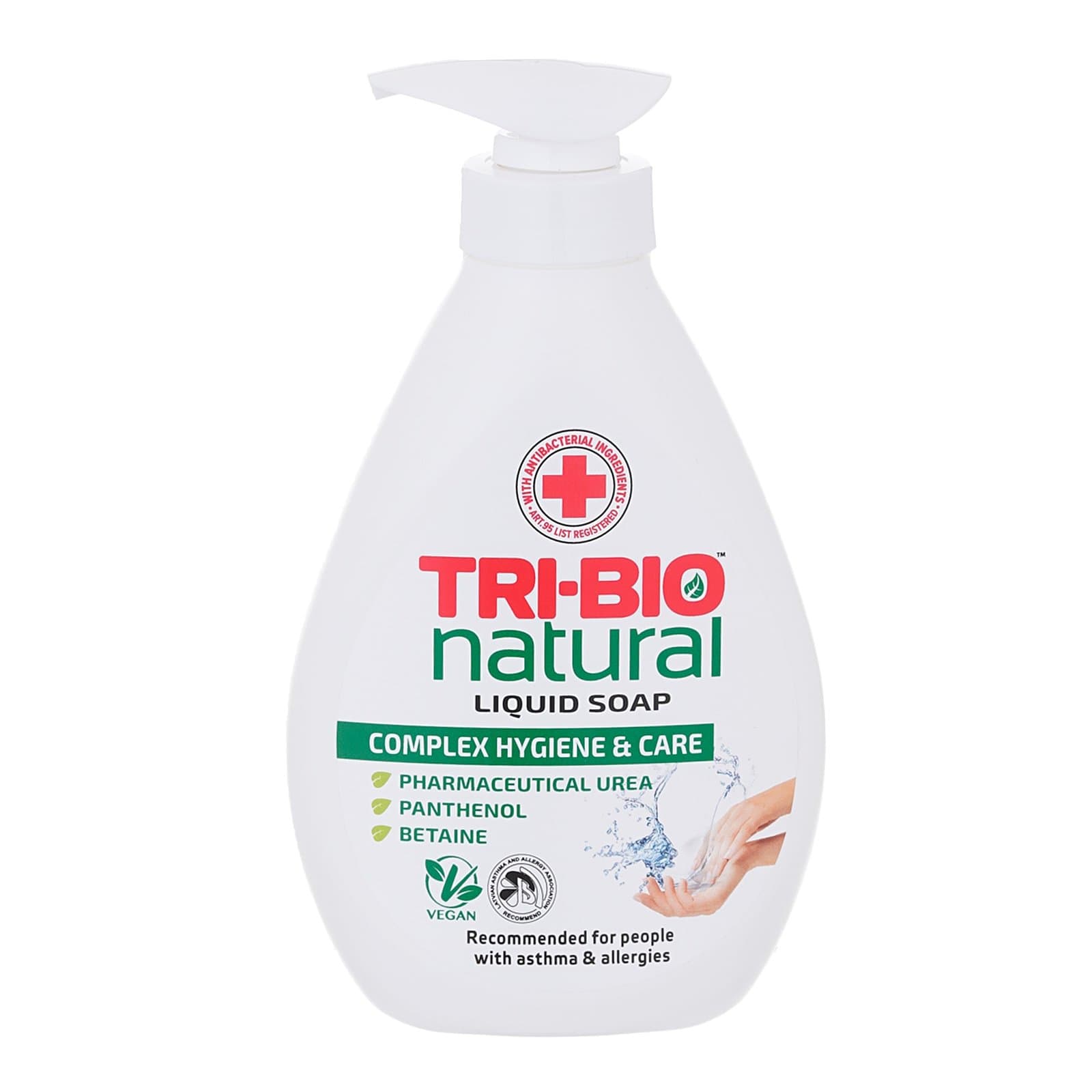 Tri-Bio Натурален течен сапун hygiene & care, 240 мл