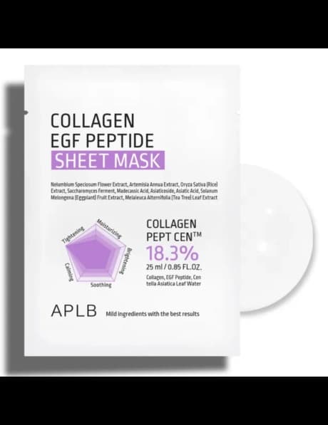 APLB Collagen EGF Peptide Sheet Mask