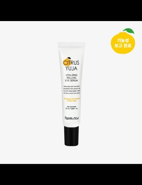 FarmStay Citrus Yuja Vitalizing Rolling Eye Serum