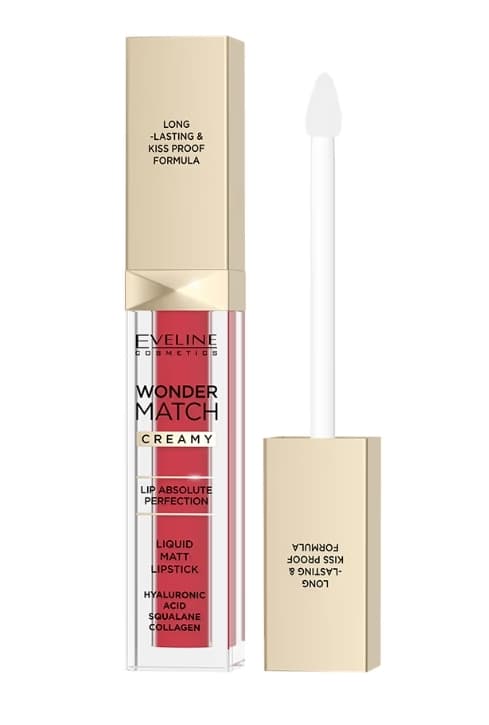 Eveline Cosmetics Wonder Match течно червило мат №06, 6,8 мл