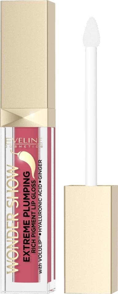Eveline Cosmetics Wonder Show Extreme гланц за устни 05 Vibrant Red, 6,8 мл